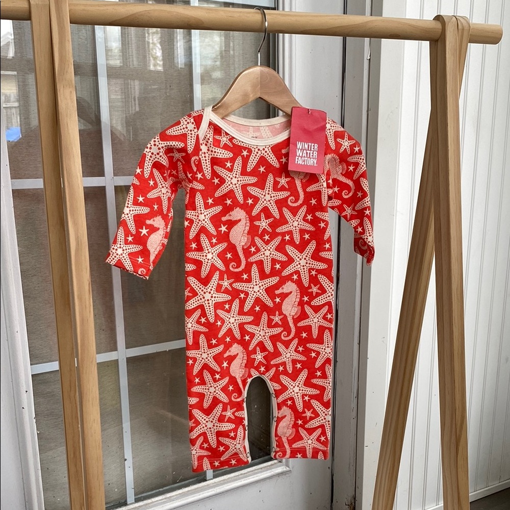 Winter Water Factory Long Sleeve Romper